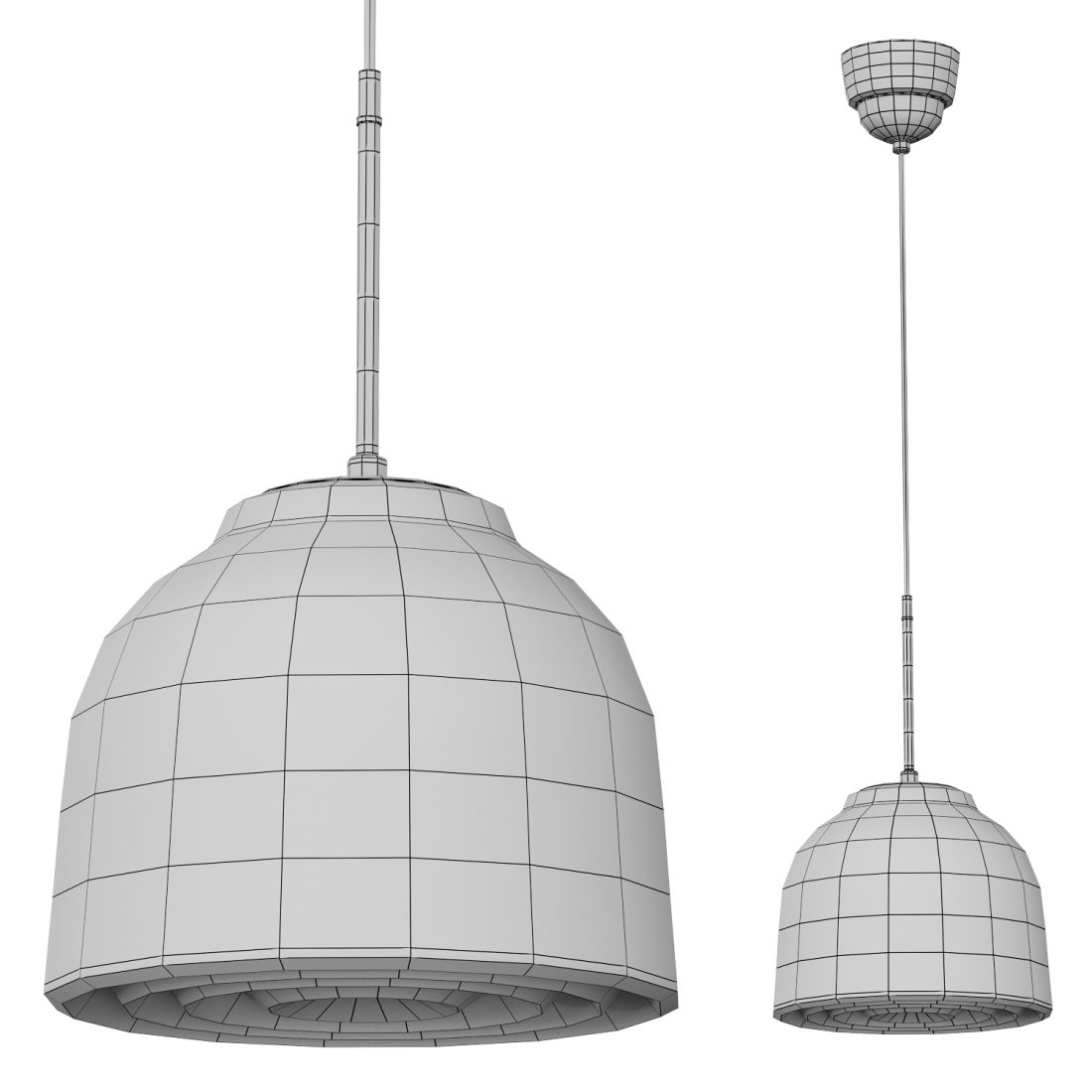 Mudderverk ikea pendant light 3d model for corona