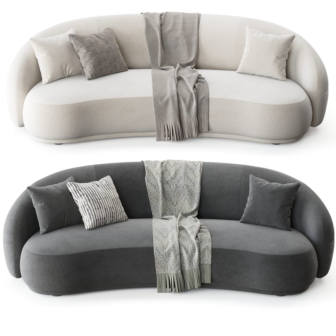 Nido Sofa 3D Model for Corona | CGMood