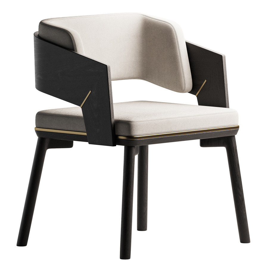 Galea II Dining Chair - 3D Model for Corona