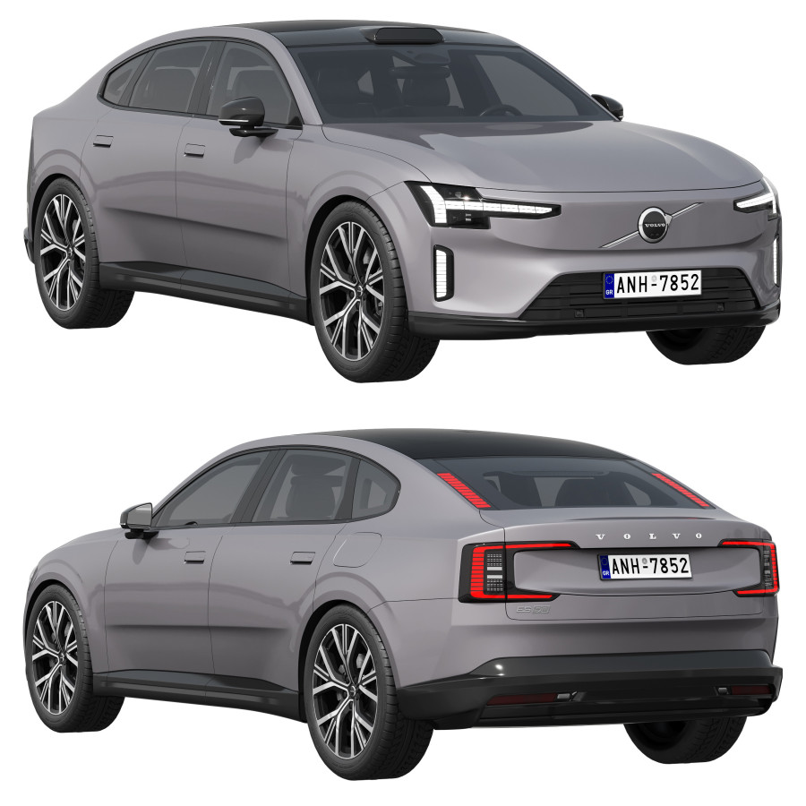 Volvo ES90 3D Model for Corona | CGMood