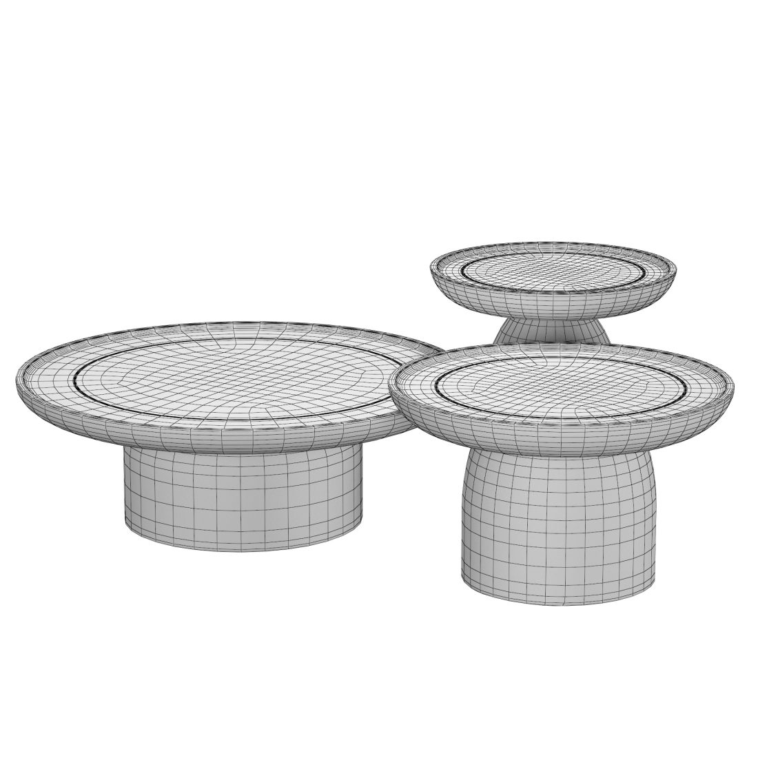 Cts5025 Coffee Tables 3D Model for VRay, Corona | CGMood