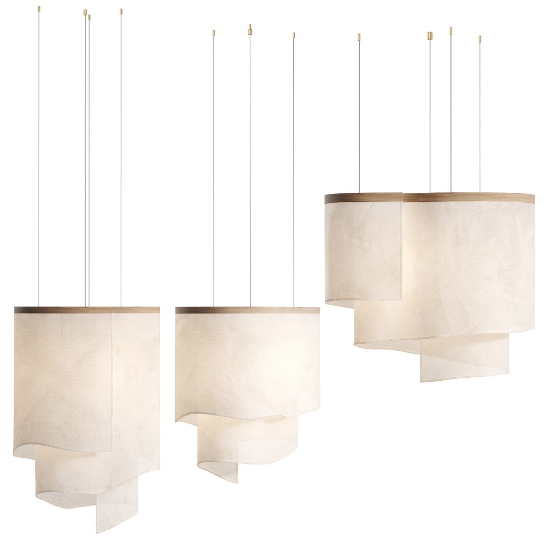 Altostratus Pendant Lamp L & G Studio - 3D Model for Corona