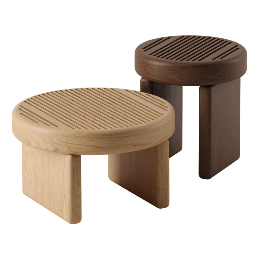 Pacones Rillos Rillos Side Table 3D Model for Corona | CGMood