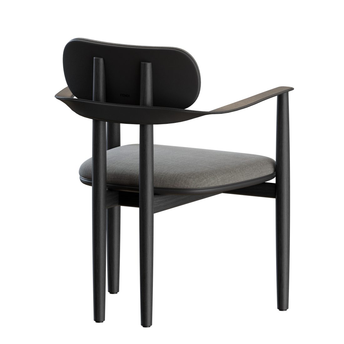 Twist Ff Chair By Fendi Casa 3D Model for Corona | CGMood