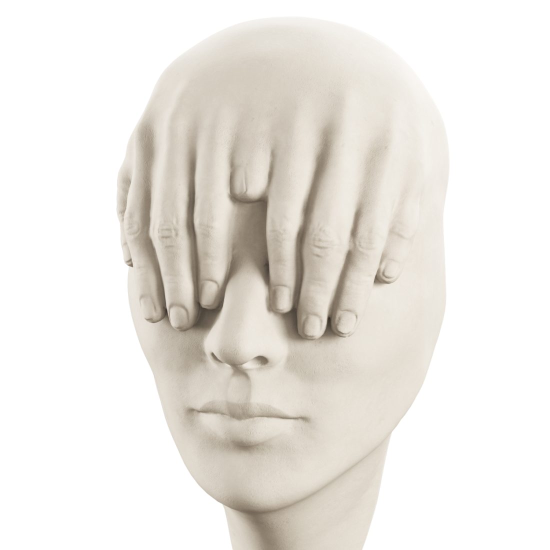 Abstract Face Sculpture By Johnson Tsang 3D Model for VRay | CGMood