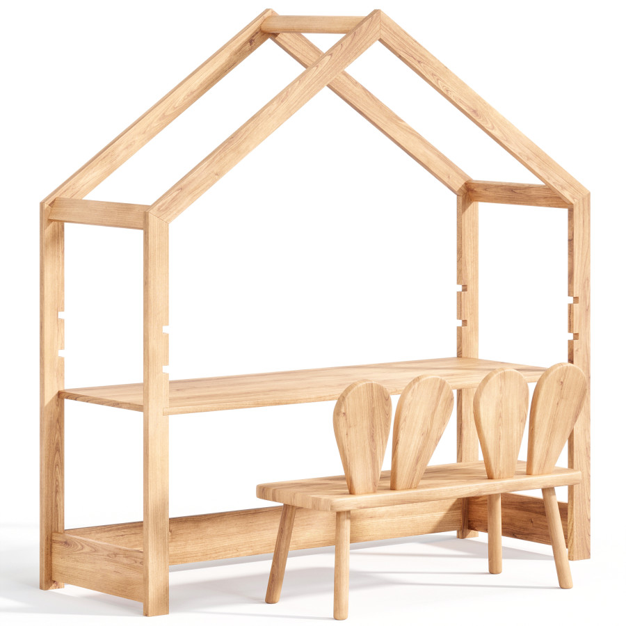 Kids Table And Chair By Sklum by Diorart