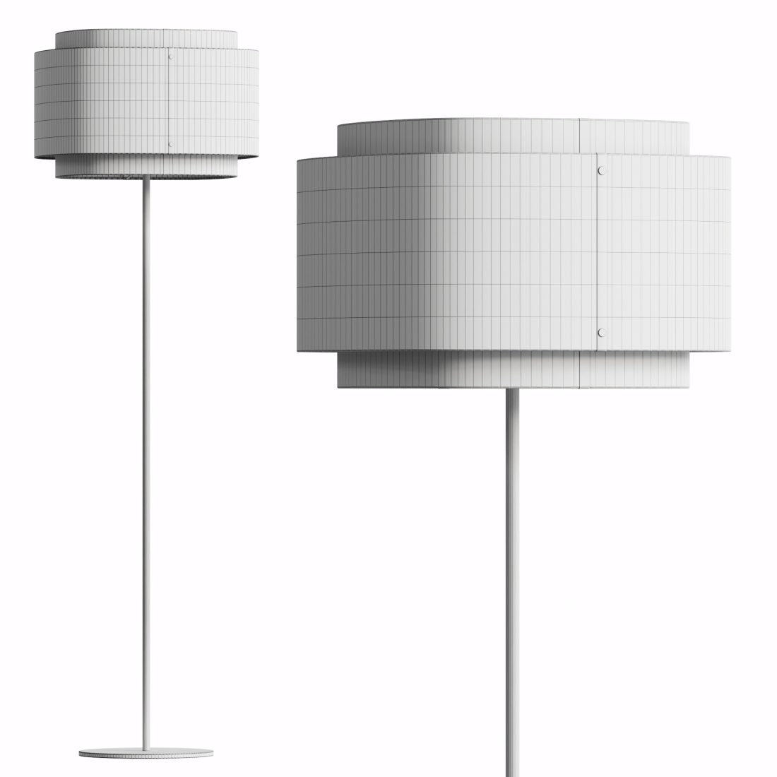 Takai Floor Lamp 3D Model for VRay, Corona | CGMood