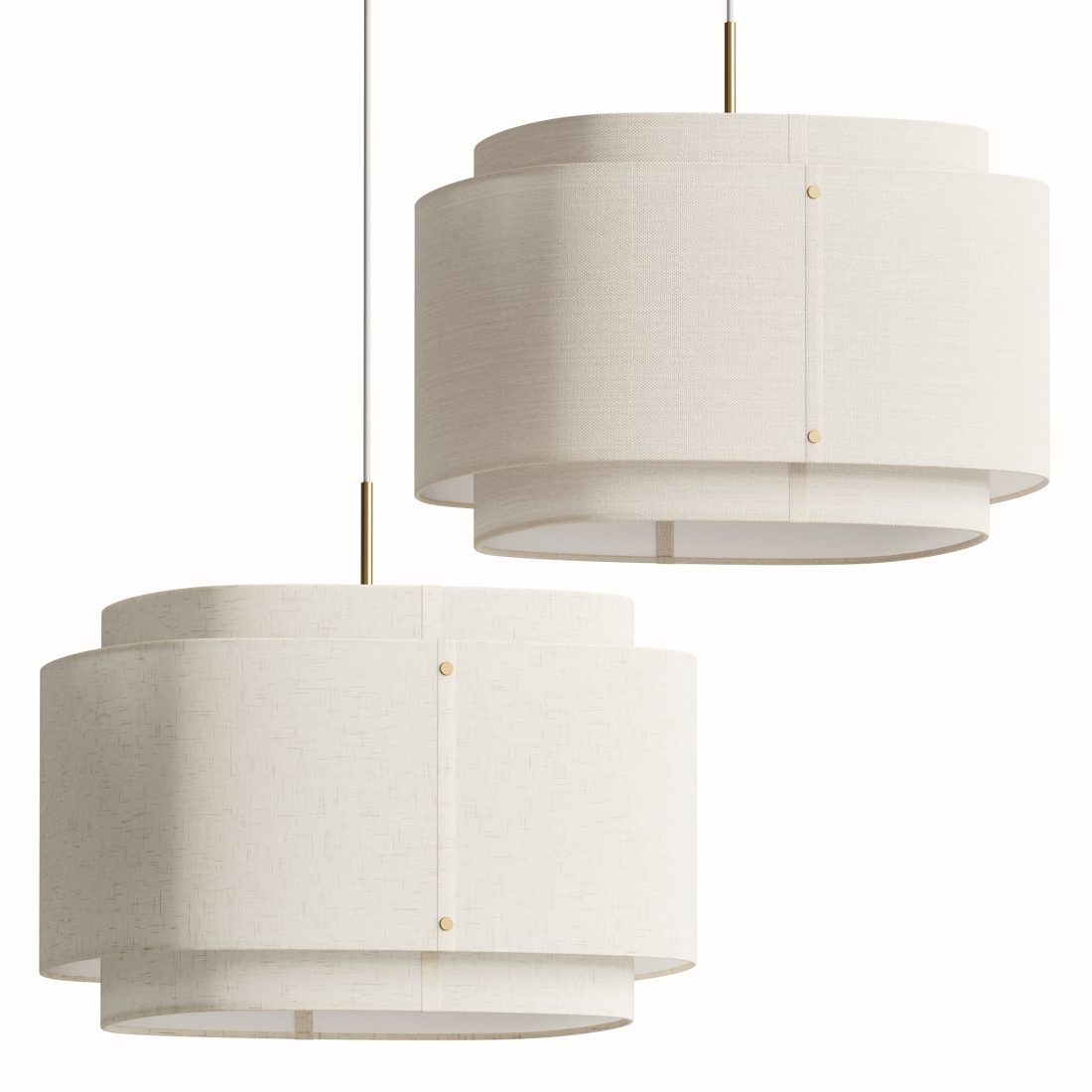Takai Pendant Lamp Ellos 3D Model for VRay, Corona | CGMood