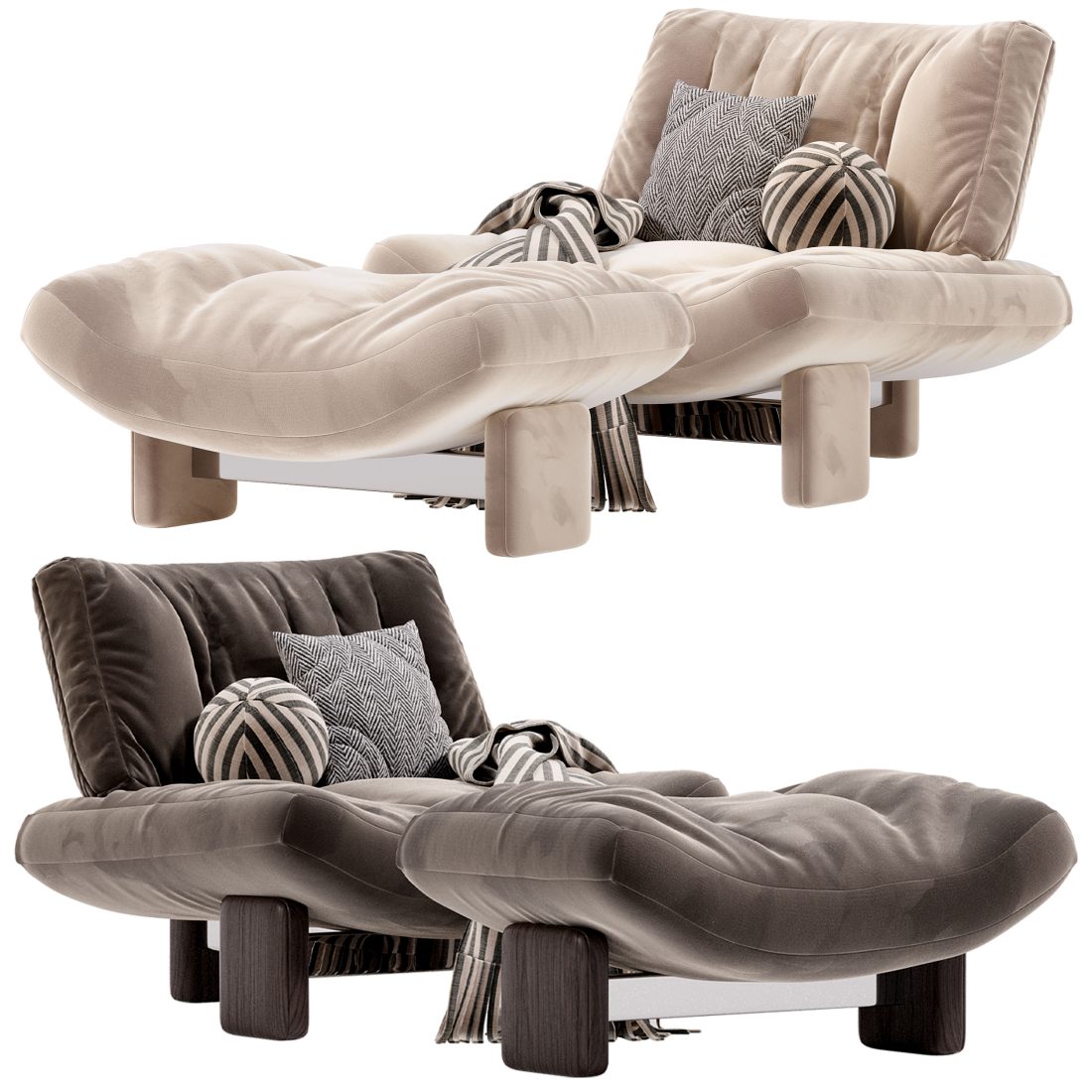 Emmi Armchair By Minotti 3D Model for Corona | CGMood
