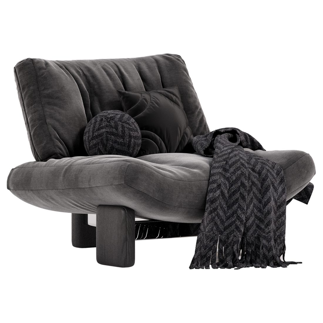 Emmi Armchair By Minotti 3D Model for Corona | CGMood