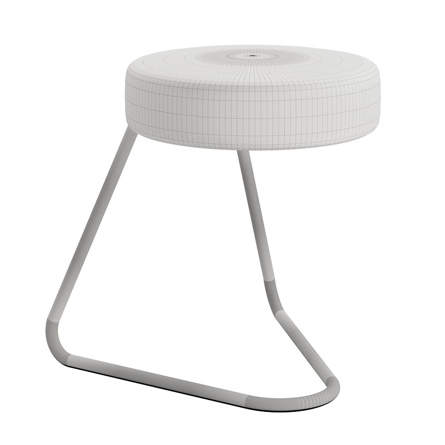Small Cork Seated Bar Stool Tecta 3D Model for VRay, Corona | CGMood