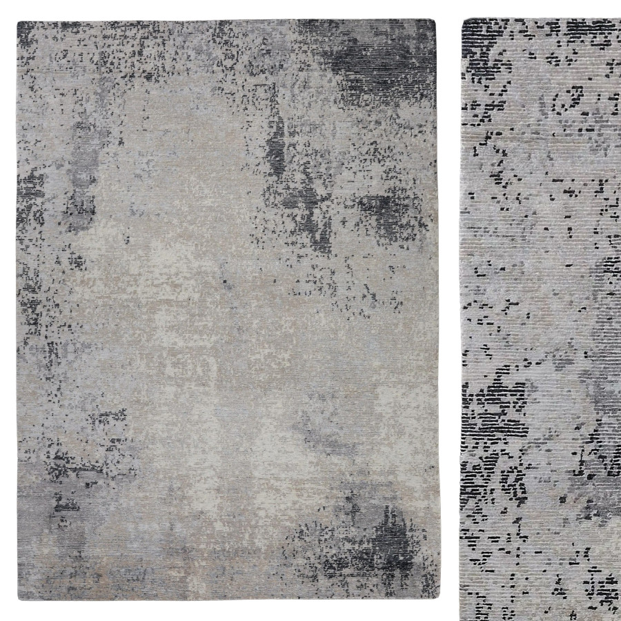 Miah Rug Charcoal 3D Model for VRay, Corona | CGMood