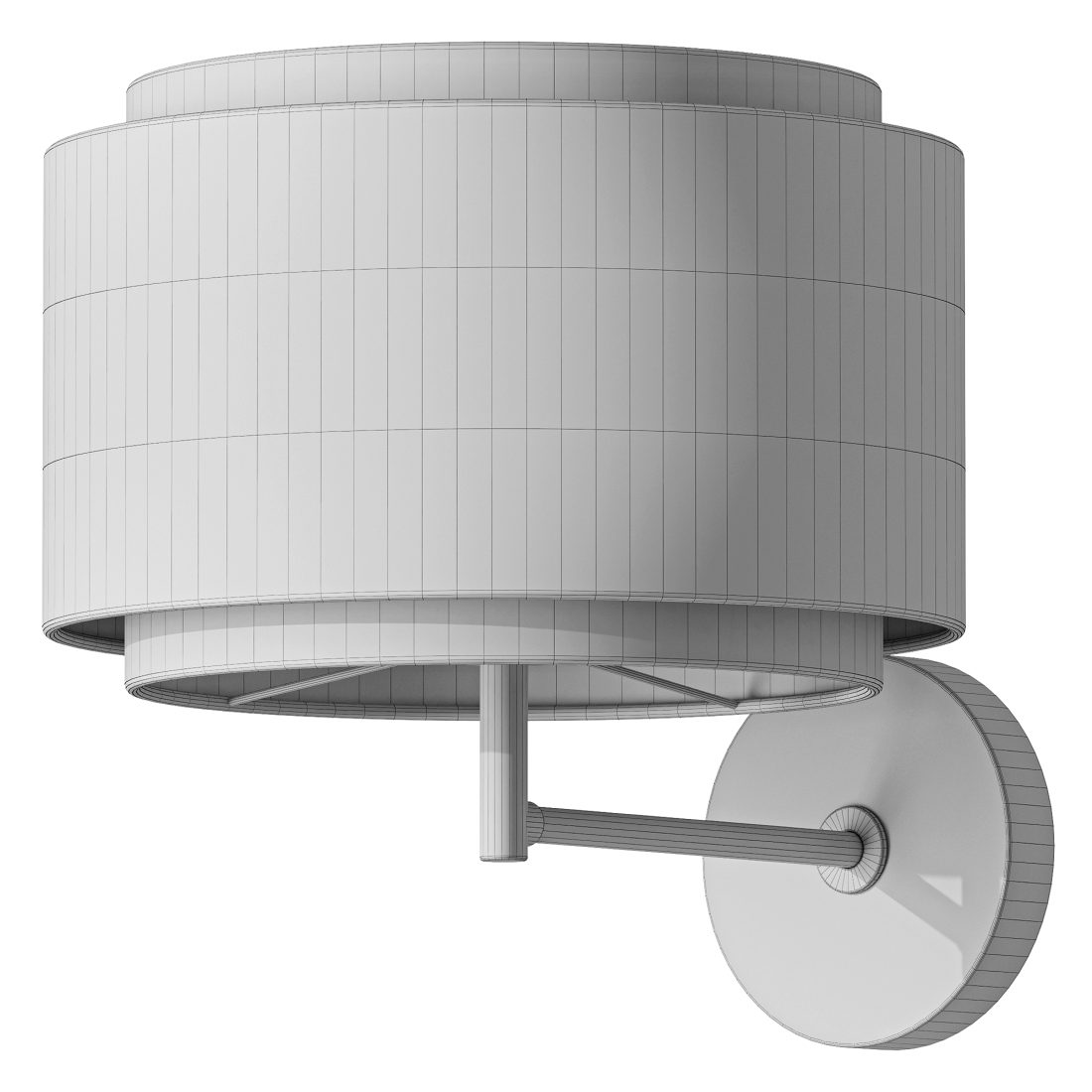 Takai Wall Lamp Beige 3D Model for Corona | CGMood