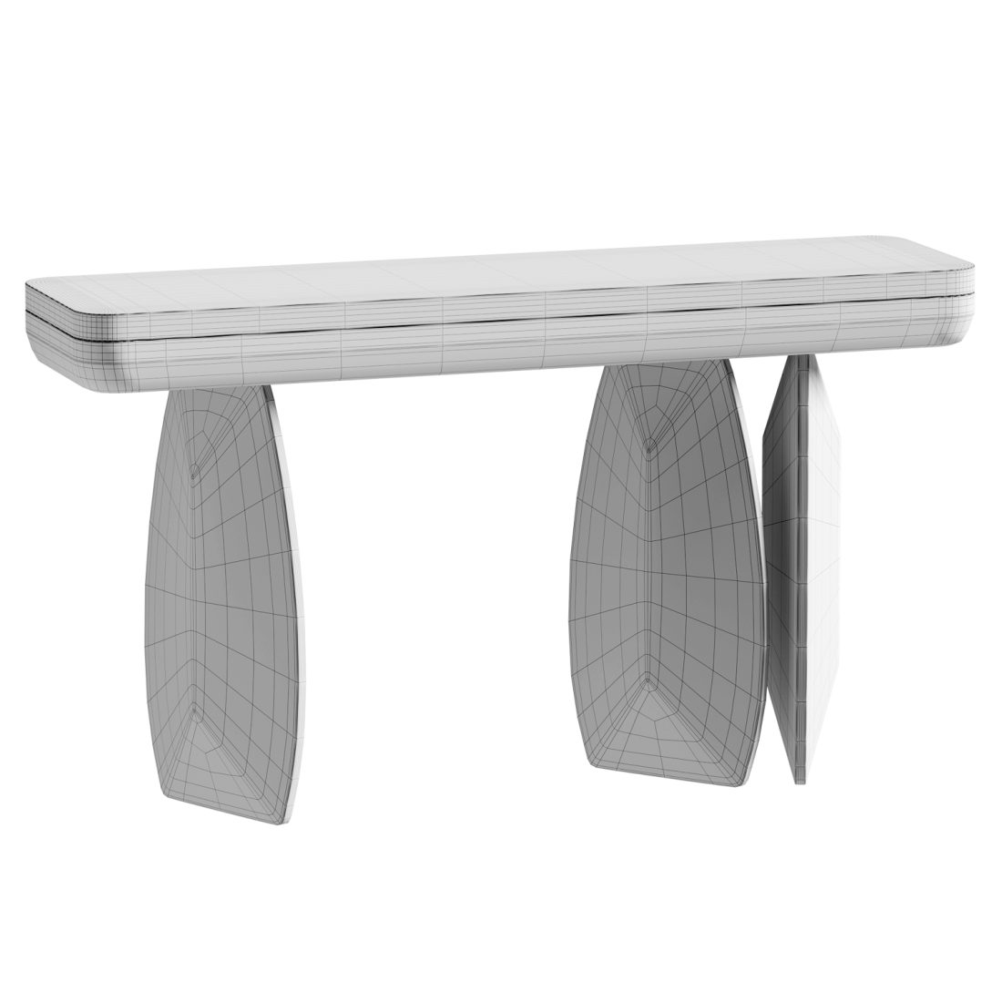 Metal Console 3D Model for VRay, Corona | CGMood