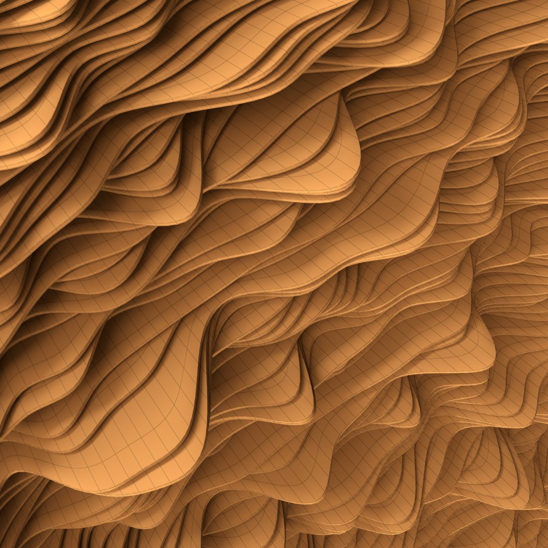 Parametric Style Texture Parametric Decor N41 3D Model for VRay | CGMood