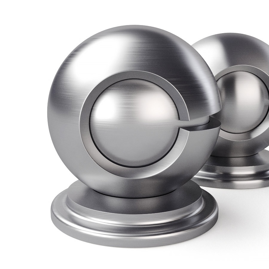 Quick Materials - Brushed Anisotropic Steel by The CGMood Team