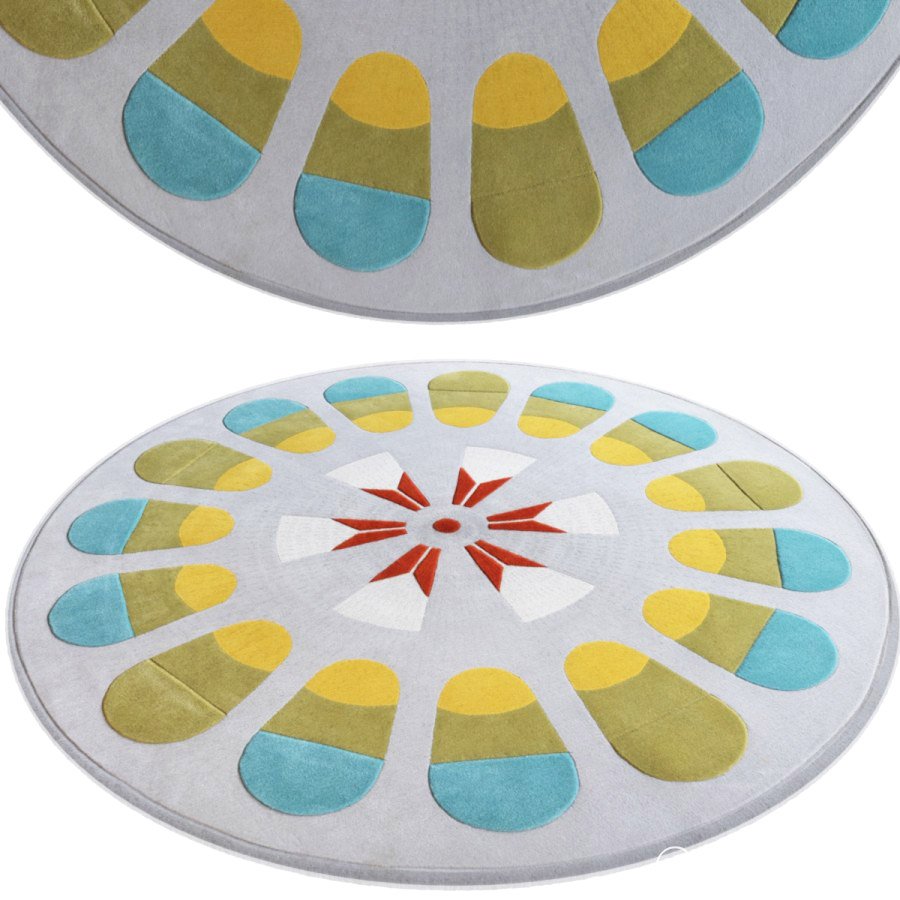 Commune Rug By Dare To Rug 3D Model for Corona | CGMood
