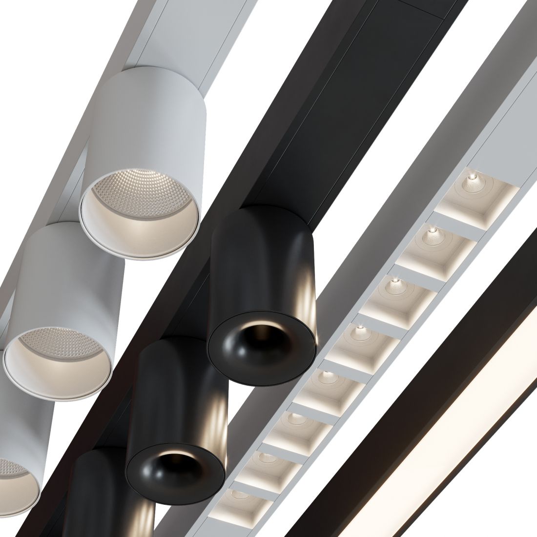 Modular Lighting Instruments Pista Set - 3D Model for Corona