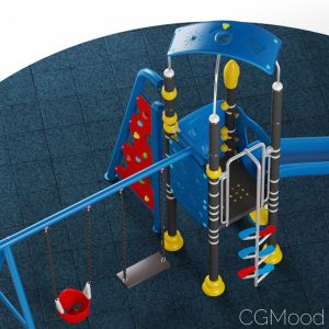 Kids Playground Equipment With Slide Climbing 0