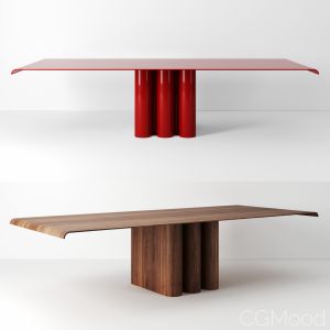 Giorgio Ii Walnut Table By Kolkhoze
