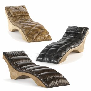 Leather-chaise Longue