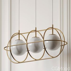 Eclipse Linear Suspension By Matteo Lighting