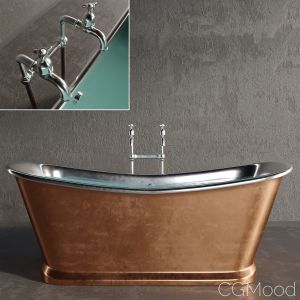 Luxury Metallic Bathtub