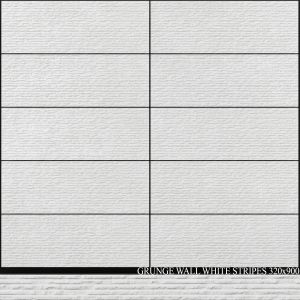 Peronda Grunge Wall White Stripes 320x900