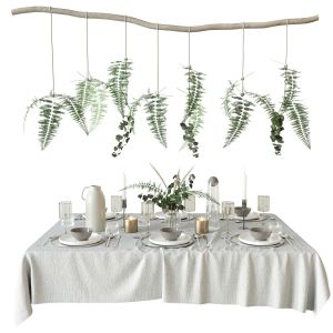 Tableware With Fern