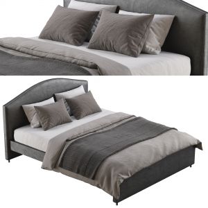 Hauga Leather Bed By Ikea