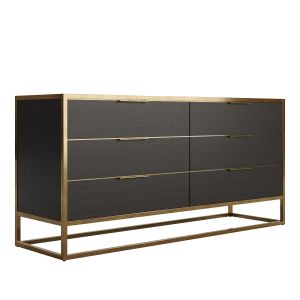 Crate & Barrel - Oxford 6 Drawers
