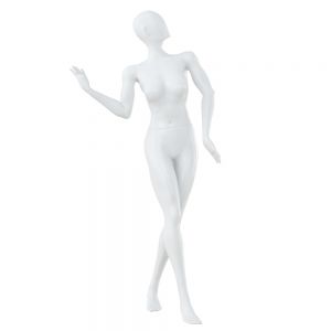 Female White Faceless Mannequin 83
