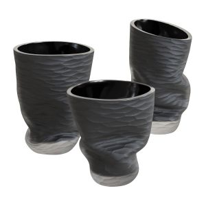 Modern glass vases