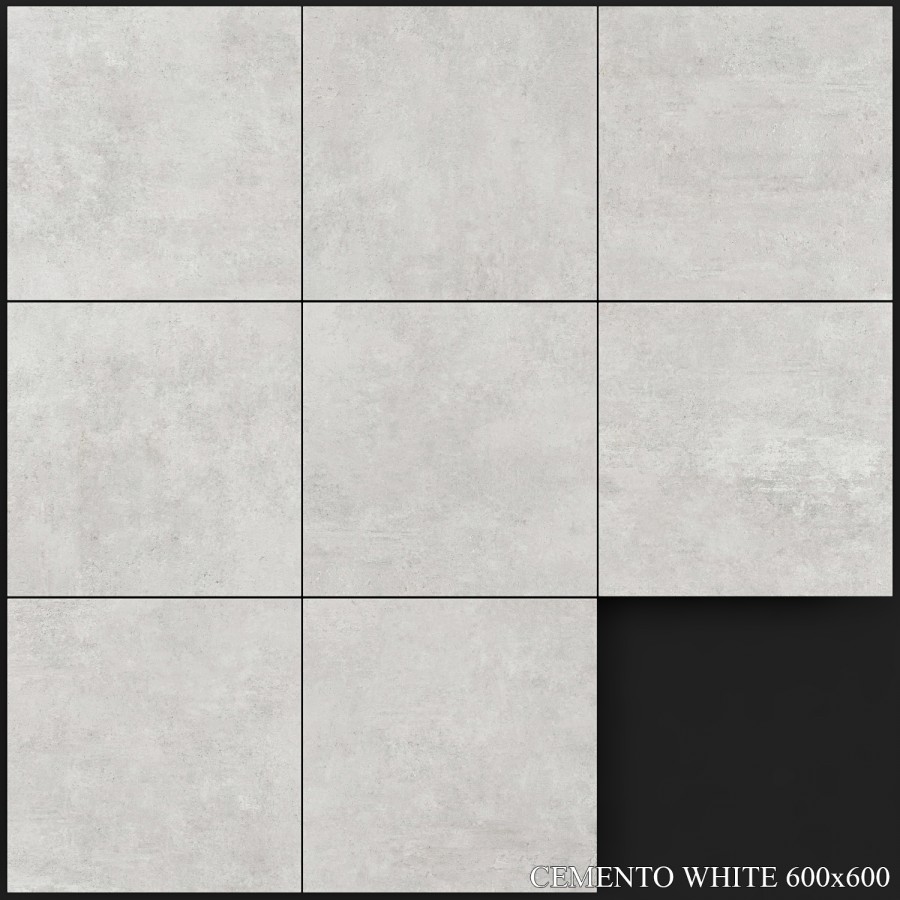 Yurtbay Seramik Cemento White 600x600 by serg86