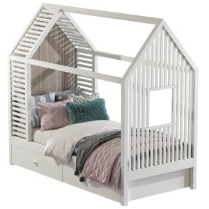 Children's Bed In The Form Of A House 2 Set 124