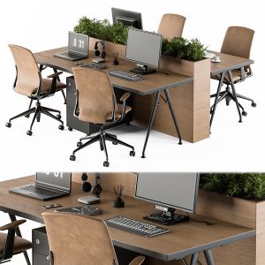 Office Furniture - Employee Set 29