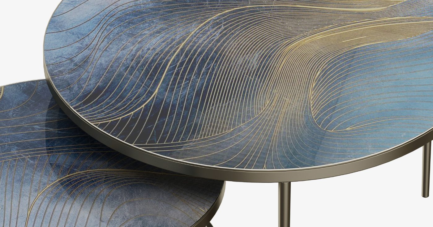 Varya Coffee Table - 3D Model for VRay