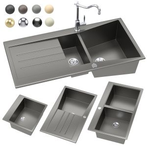 Sink With Faucet Schock