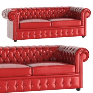 Bonjur Abajur Red Sofa