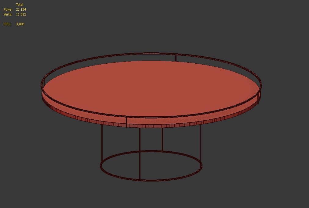 View Coffee Table 3D Model for VRay | CGMood