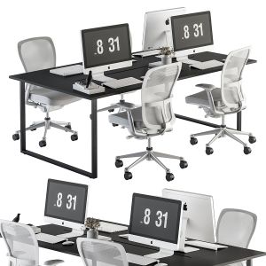 Office Furniture - Employee Set 33