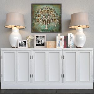 Cute Chest Of Drawers With Decor And A Lamp