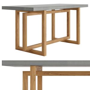 Rustic 63 Dining Table By Homary