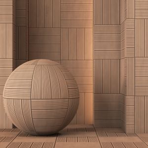 3 Wood Plastic Composite Texture 4k - Seamless