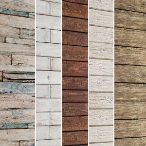 Wall Decor, Plank Panels, Wooden, Boards, Set