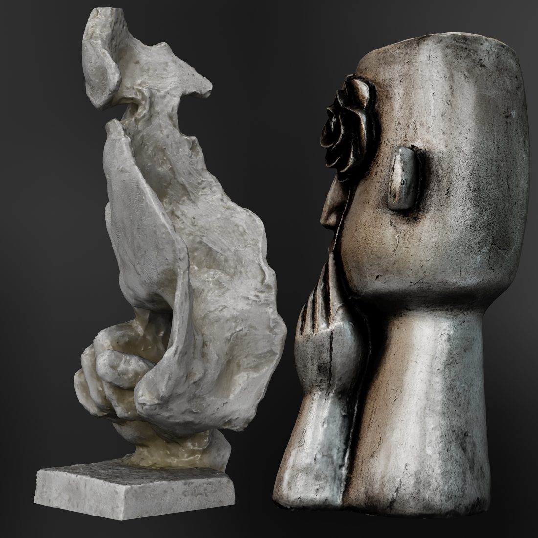 Sculpture 2 3D Model for VRay, Corona | CGMood