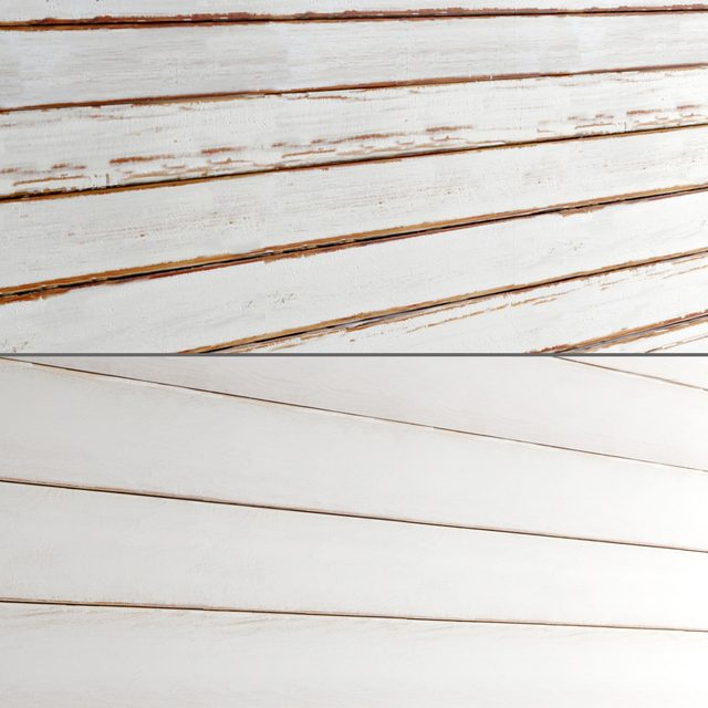 Collection Of White Wood Panels, Wooden Wall - 3D Model for VRay