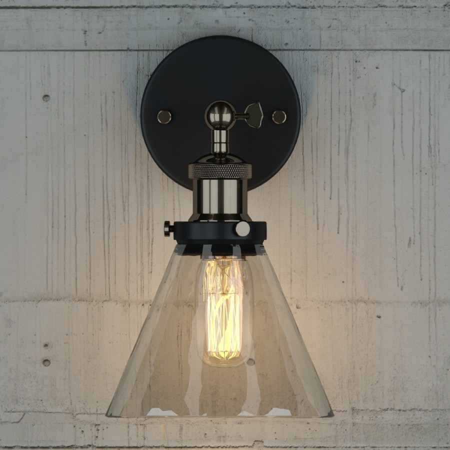 Sconce Shadow Rendering Sconce Loft Design - 3D Model for VRay