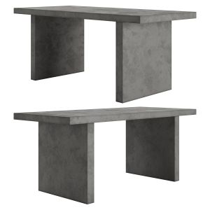 Farmhouse 71 Concrete Dining Table By Homary
