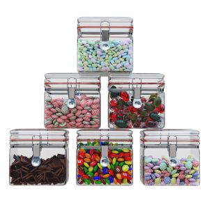 Candies In Glass Jars